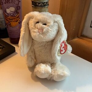 Ty Beanie Baby Attic Treasures Pearl bunny stuffed animal